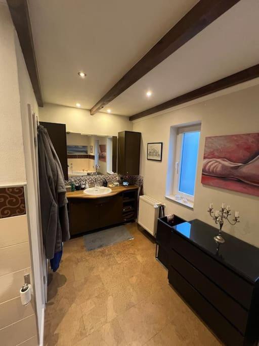Luxurioeses Ferienhaus Am Ems Jade Kanal ザンデ エクステリア 写真