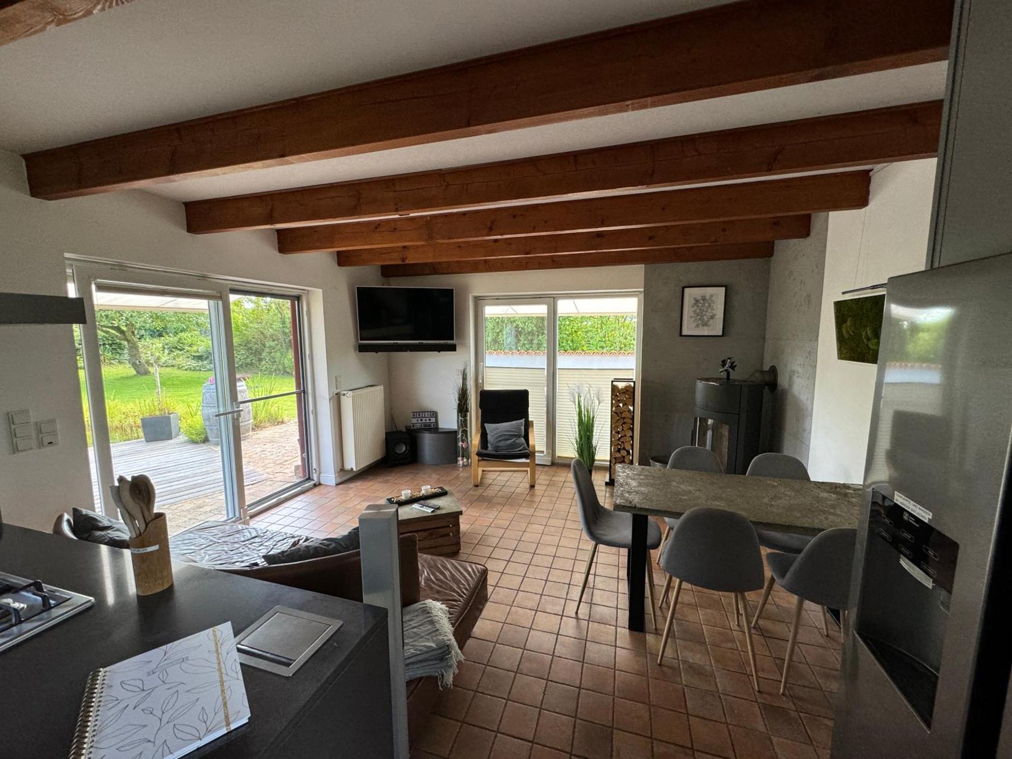 Luxurioeses Ferienhaus Am Ems Jade Kanal ザンデ エクステリア 写真