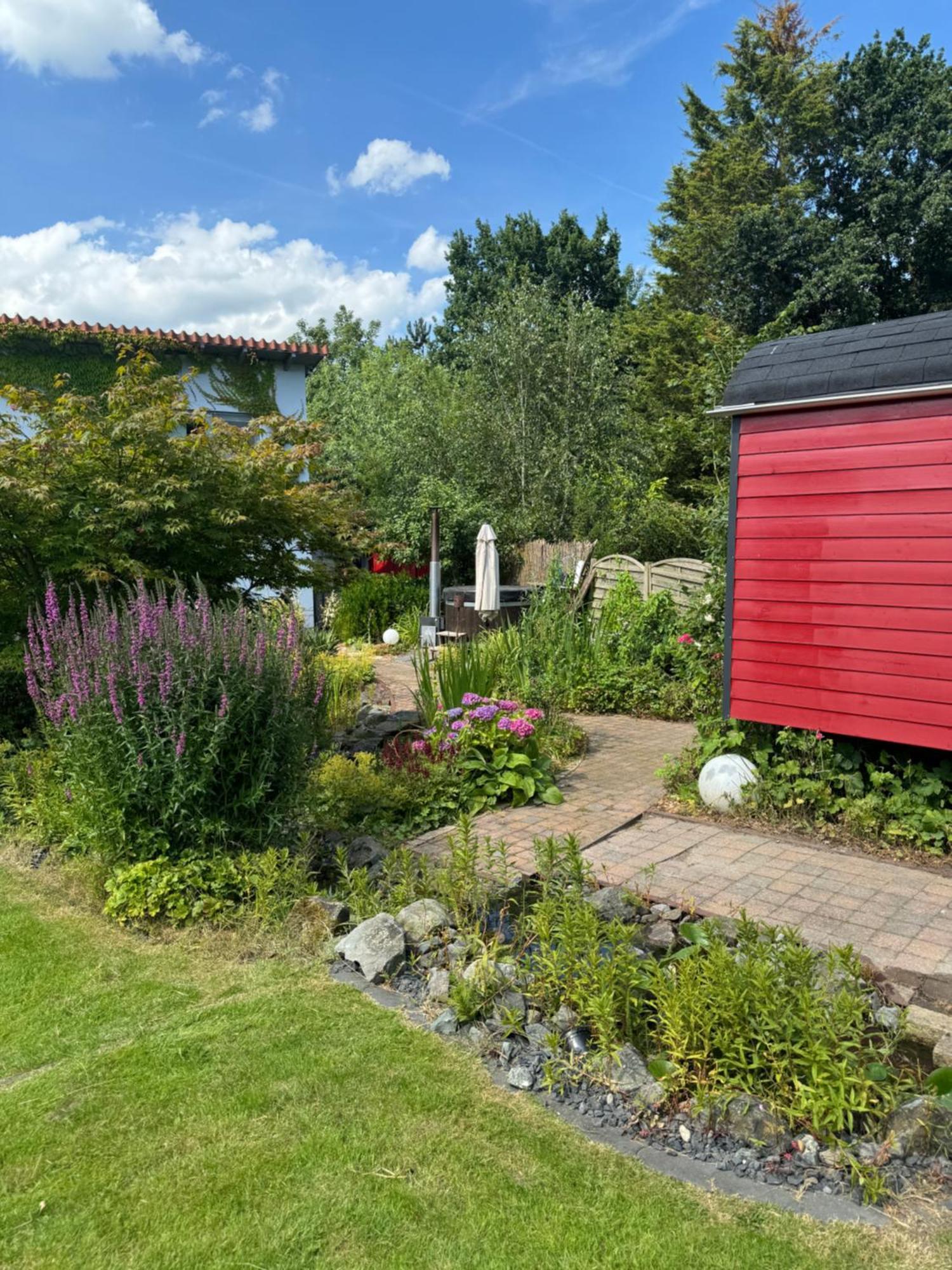 Luxurioeses Ferienhaus Am Ems Jade Kanal ザンデ エクステリア 写真